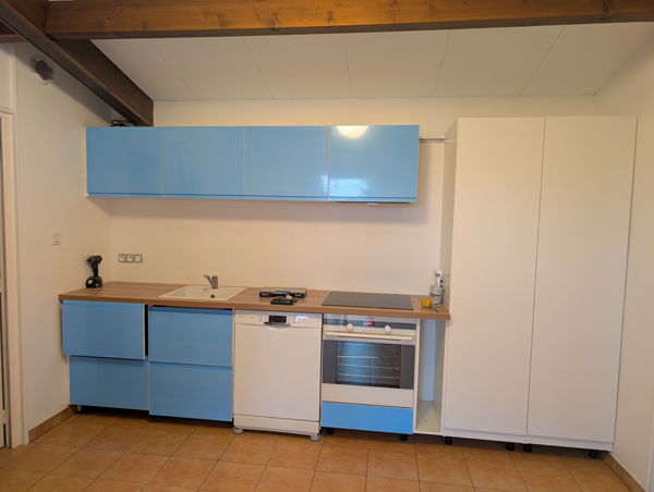 Rénovation d'une cuisine aménagée- après